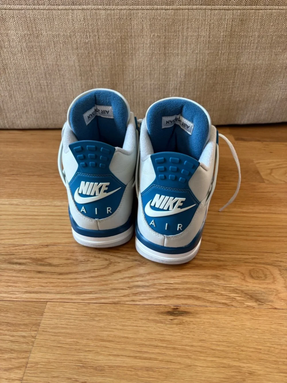 Size 9.5 - Air Jordan 4 Retro 2024 Military Blue Industrial Blue FV5029-141